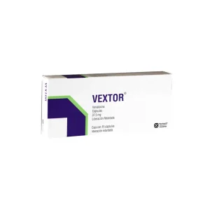 Vextor 37.5 Mg Liberación Retardada 15 Cápsulas