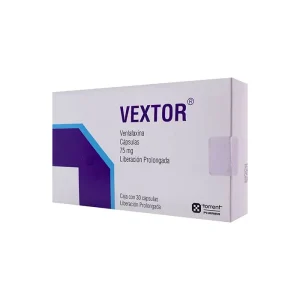 Vextor Liberación Prolongada 30 Cápsulas 75 Mg